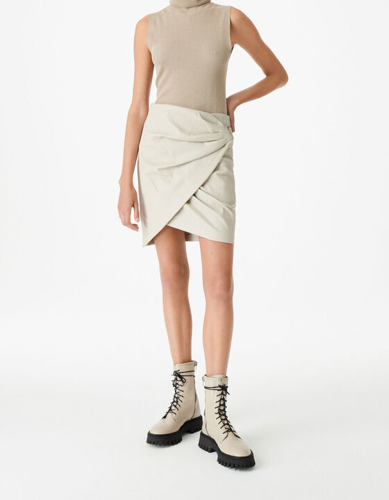 KIONA TANK TOP WITH HIGH COLLAR